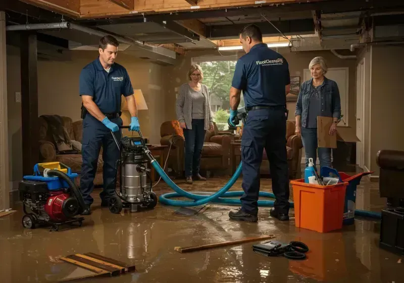 Basement Water Extraction and Removal Techniques process in Custer County, OK